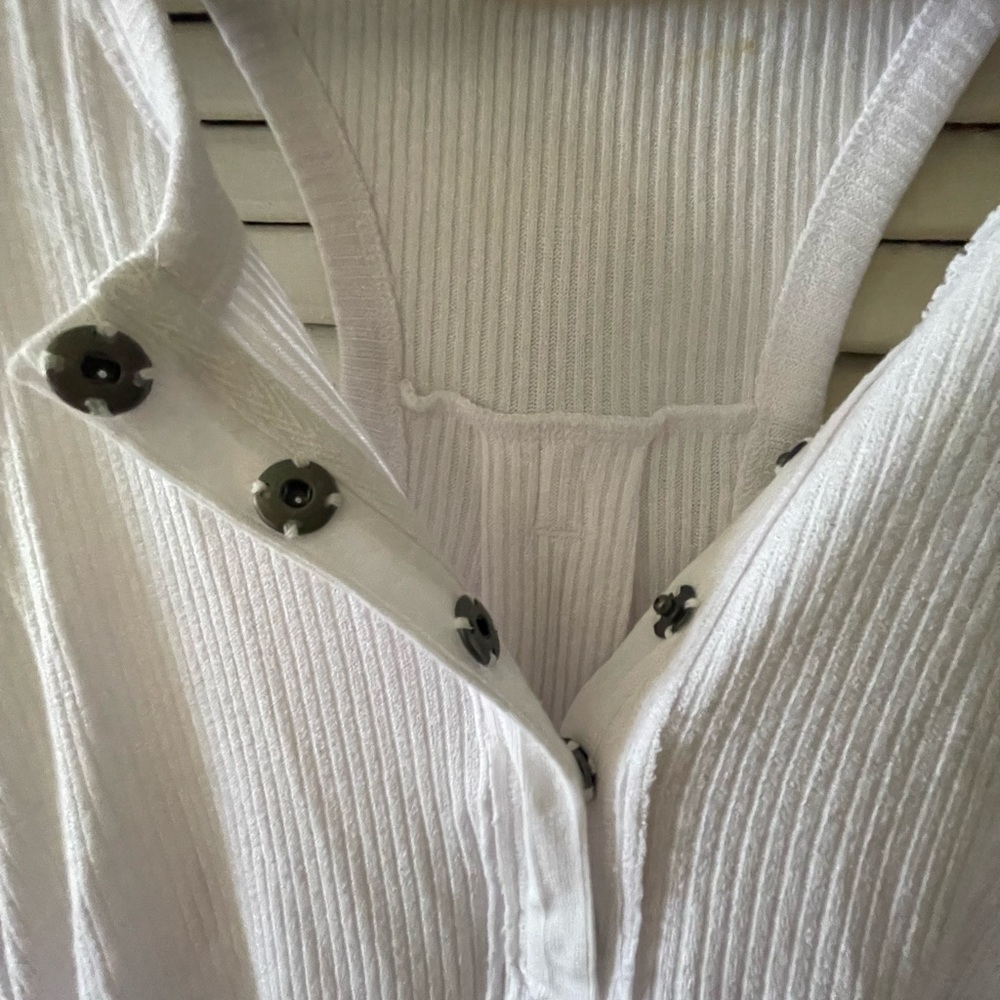 Free People Ribbed Racerback Tank Top - Picture 3 of 4
